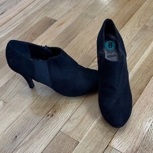 Impo Chic Black Heeled Ankle Boots